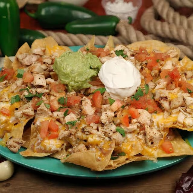 Carne Asada Nachos.