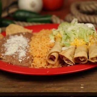 Taquitos Plate