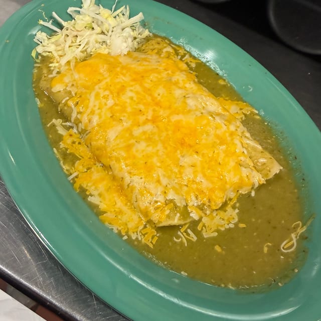 A La Carte Cheese Enchilada.
