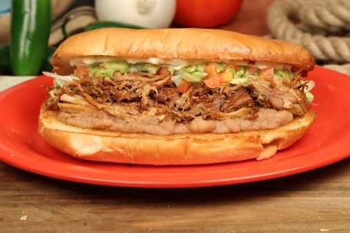 Carnitas Torta.