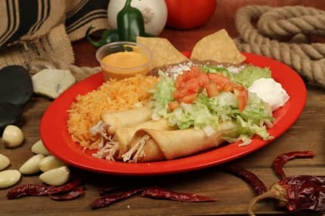 Flautas Plate.