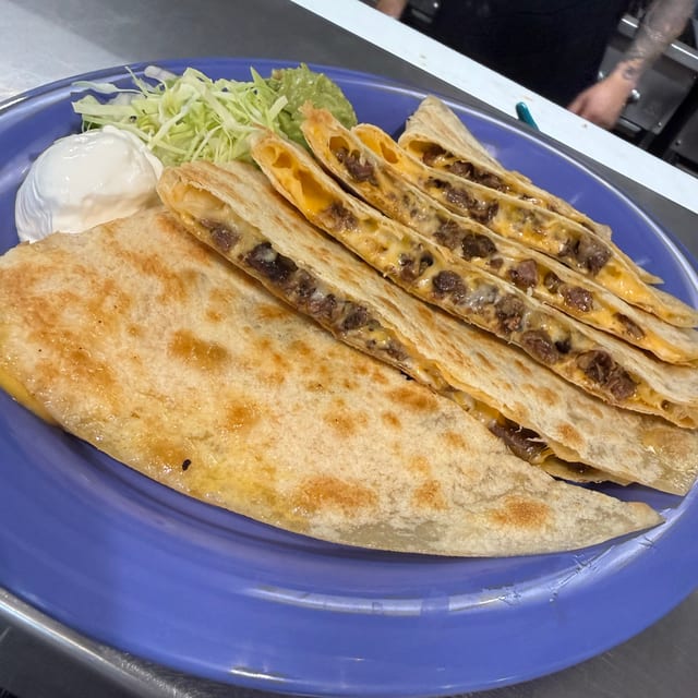 Carne Asada Quesadilla.